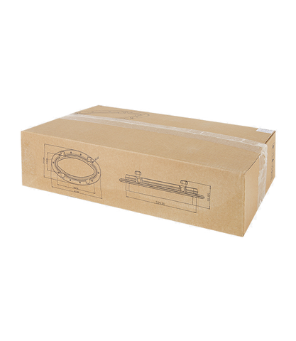 Cửa Sổ Vách Cano , Nhựa ABS Dạng Oval 323mm, Porthole ovan SFPP1-03