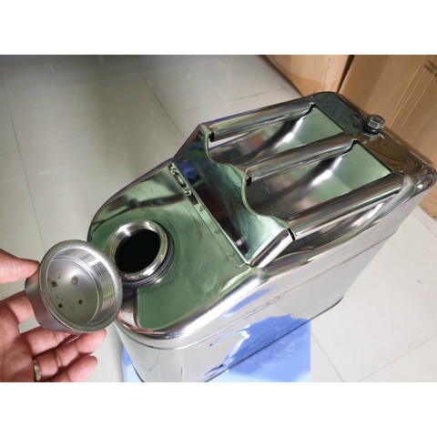 Thùng Xăng Dự Phòng Inox 10L, Đựng Xăng Dầu, chất ăn mòn, Chống Gỉ Sét, Môi trường biển