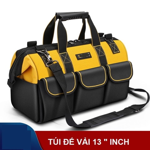 Túi Dụng Cụ Winhunt 13 inch, Màu Vàng,  kích thước 32x16x25cm, nặng 0.8 kg