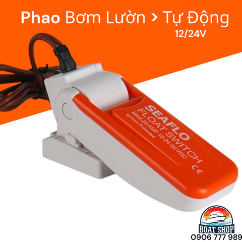 Phao bơm Cho Bơm Nước Lườn, Rơ Le Bơm Tự Động Float Switches SFBS-20-01