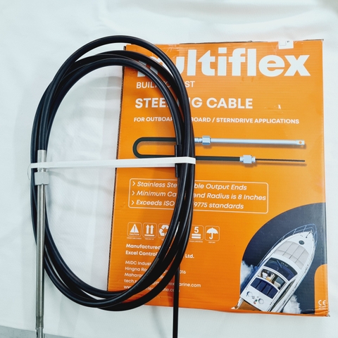 Dây Lái Cano Dài 10ft - 3 mét, Hãng Multiflex, Mã SC-16-10