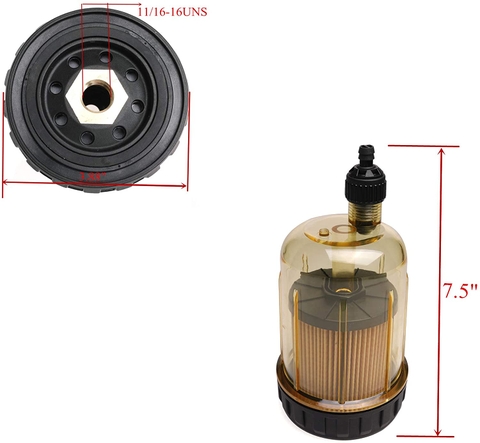 7-6862 Lọc Tách Nước Cho Xăng Marpac