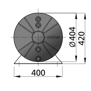WHDO45 Bình Nước nóng Vetus, Dung tích 45 Lít, Trên Tàu Thuyền
