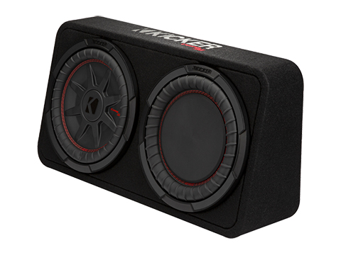 Thùng 2 Loa Sub Kicker,  Subwoofer 10 Inch, Công Suất 400W-800W, 2ohm 48TCWRT102