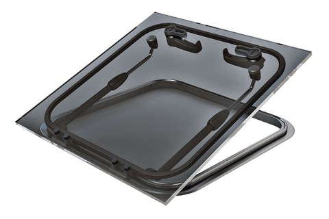 CỬA NẮP MẶT SÀN BOONG 515x515mm| 442x442mm Có Ty Chống Có thể Đóng Mở 90 độ , Không Có Lưới chống muỗi
