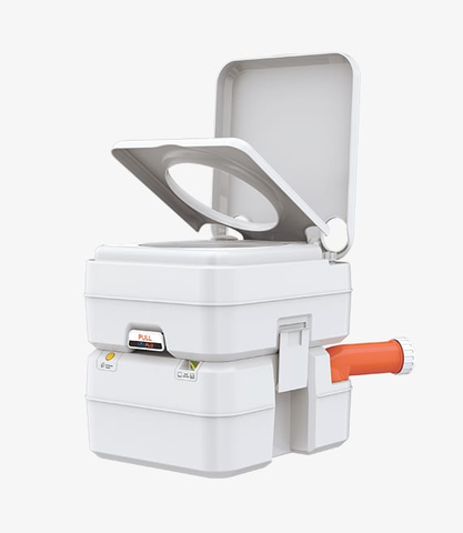 SFPT-20-02 Toilet Di Động Xách Tay Dung Tích 20L, Chất Liệu Nhựa, Kích Thước 404*353*391mm, Hàng Mới 100%