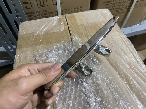 250mm -Cọc Bích Neo (Cong Dẹt), Chất Liệu Inox 316, Chiều Dài 10 Inch, Mã S30309-5