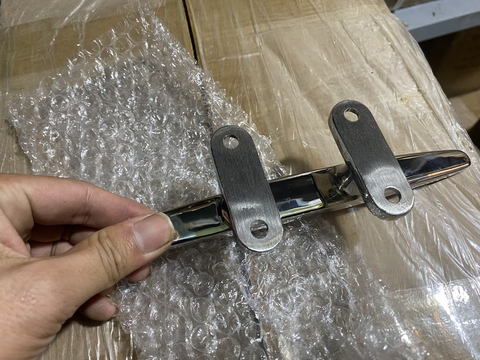 250mm -Cọc Bích Neo (Cong Dẹt), Chất Liệu Inox 316, Chiều Dài 10 Inch, Mã S30309-5