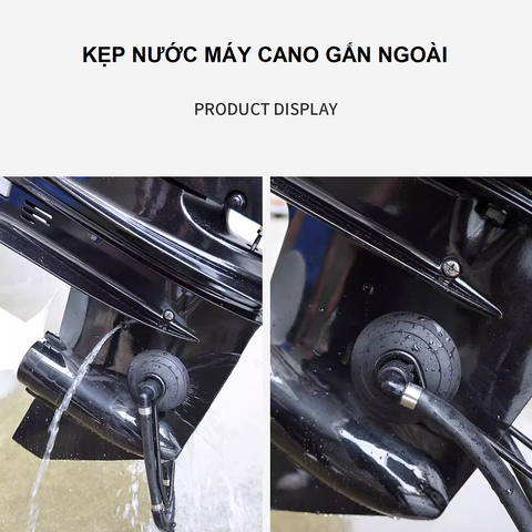 Kẹp Nước Thử Máy Cano , Hình Chữ Nhật , mã SF80325