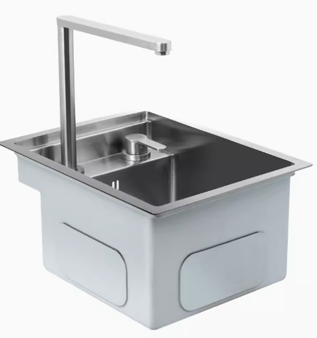 Square Deep Stainless Steel Kitchen Sinks - Durable & Stylish
