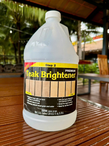Dung Dịch Tẩy Sáng Gỗ Teak, Tẩy Mốc Sàn Gỗ Tếch, Hãng Starbrite Dung Tích 3.78L, Mã SB815-00, Boat Shop