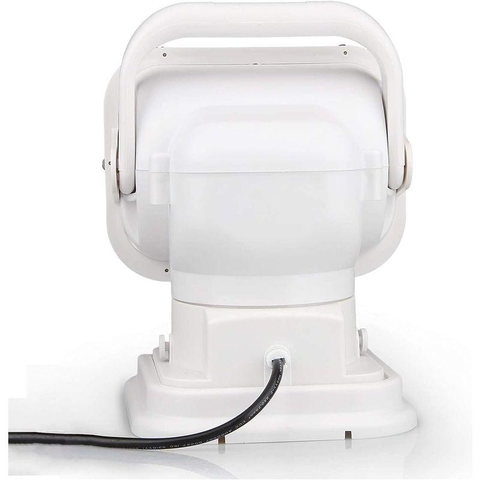 Đèn Pha LED Trắng 12V 50W, Điều Khiển Remote Không Dây Từ Xa, Màu Trắng, Dùng Cho Tàu Cano