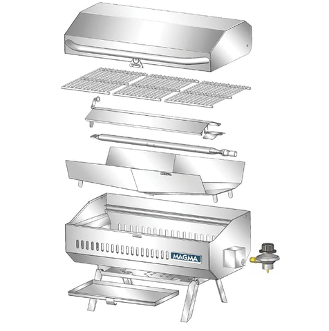 Lò Nướng Magma , ChefsMate Connoisseur Series Gas Grill, A10-803
