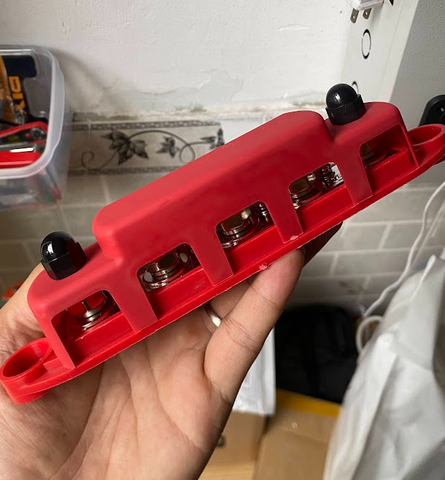 Khối phân phối điện M8 5 Stud 300 Amp BUSBAR