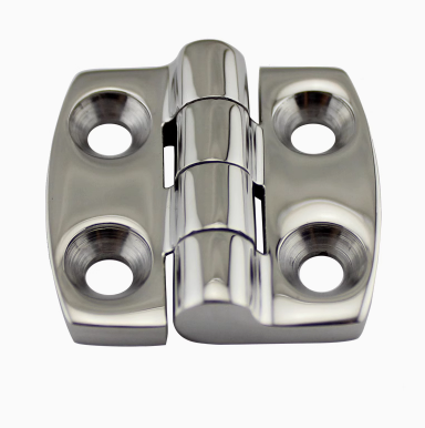 Bản Lề Vuông Bo Góc Tròn, Chất Liệu Inox 316, Dày 4mm, Kích Thước 38x38mm, Mã S31001S-1, Hàng Mới 100%