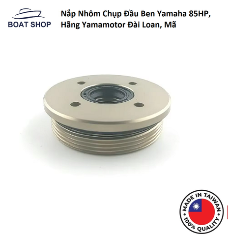Nắp Nhôm Chụp Đầu Ben Yamaha 85HP, Hãng Yamamotor Đài Loan, Mã 6H1-43821-11