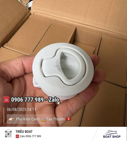 Khoá Tròn Móc Gài Bằng Nhựa, Đường Kính 61mm,