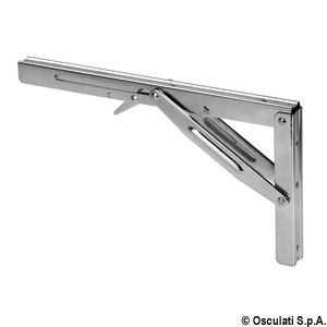 Giá Đỡ Bàn Inox 316 (300x165mm) Gập Lại Được Cho Tàu Cano, Mã SF21067-2