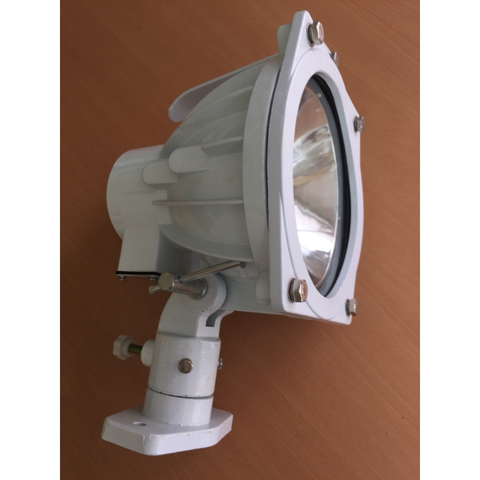 Đèn HAIXING Pha Chiếu Luồng TG8, Chính Hãng HAIXING, Điện Áp 12V 200W Bóng Halogen sáng vàng, gắn cố định
