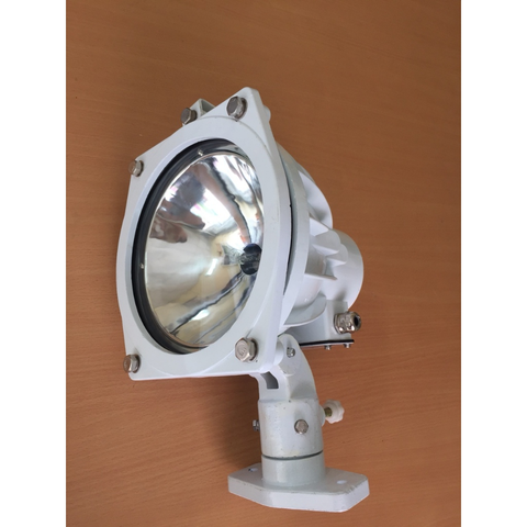 Đèn HAIXING Pha Chiếu Luồng TG8, Chính Hãng HAIXING, Điện Áp 12V 200W Bóng Halogen sáng vàng, gắn cố định