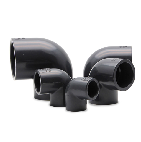 Co 90 độ, Màu đen bóng, Hãng Sanking, Chất liệu U-PVC Phi 20, 25, 32, 40, 50, 63,90,110,140 Chuyên Cho Hồ Cá