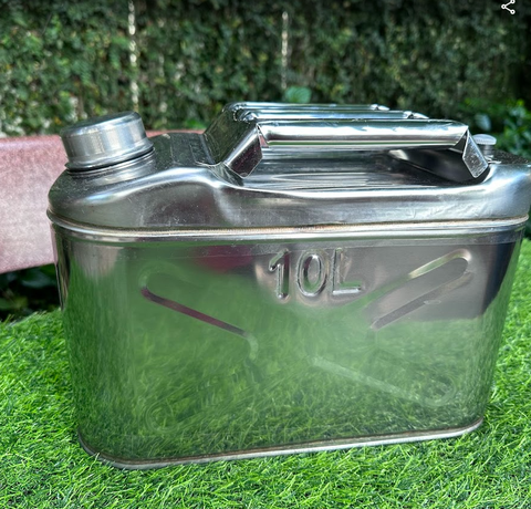 10L Inox 201 -  Bình Xăng Dầu Dự Phòng Chất Liệu INOX 201, Loại Dày, Dung Tích 10L