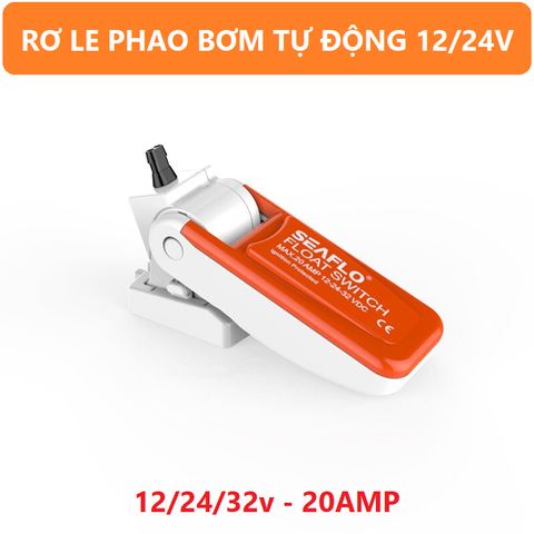 Phao bơm Cho Bơm Nước Lườn, Rơ Le Bơm Tự Động Float Switches SFBS-20-01