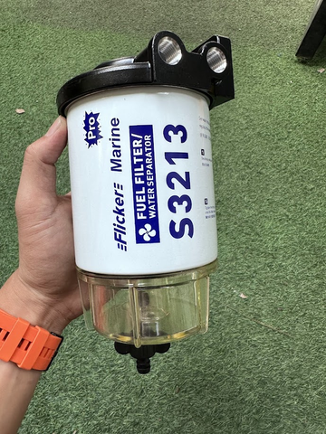 Lọc Xăng Tách Nước Cho Máy Cano Yamaha, Suzuki, Mercury , Hãng BSV S3213 CHINA