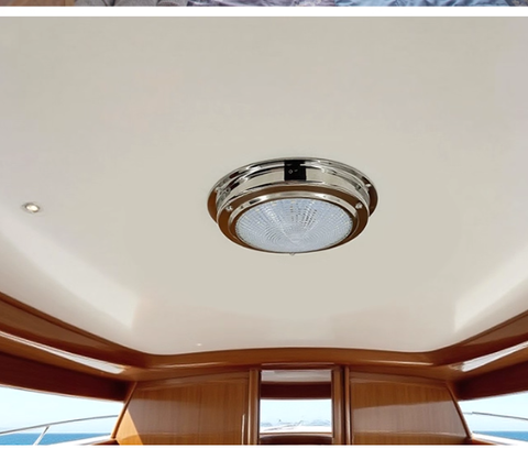 Đèn Cabin Hầm Máy 5 inch, Ánh Sáng Vàng LED, Chất Liệu Thép Không Gỉ, Mã S41188-1W