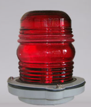 Đèn Cột Vàng Vỏ Nhựa, Tín Hiệu Cho Tàu Dưới 15 Mét, Bóng Sợi Đốt, Vỏ Nhựa