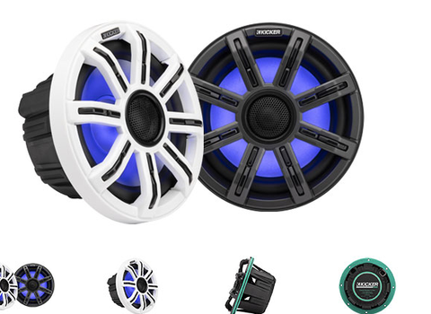 Cặp Loa KICKER Premium Đường Kích 8 Inch ~ 200mm, Công Suất RMS 200- Peak 400W, Mã 51MSS8  8