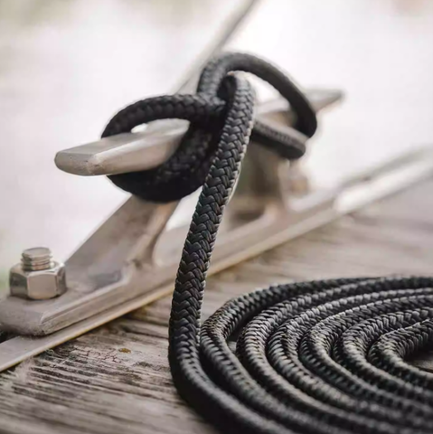 Dây Buộc Tàu Nylon phi 10mm, Dài 4M6 dùng cột tàu Cano, Treo Phao Đệm Chống Va, Mã BSR10