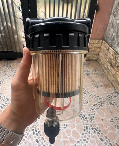 Lọc Xăng Tách Nước DL-10K, Lưu Lượng 100LPH