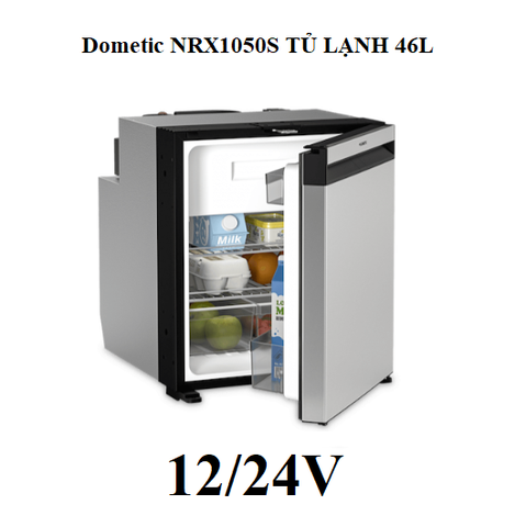 Tủ Lạnh DOMETIC điện áp 12/24V, dung tích 46L, Kích Thước 525x380x510cm, Cân Nặng 17kg, hãng Dometic, hàng mới 100%