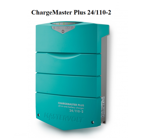 Sạc Tự Động Mastervolt ChargeMaster Plus 24/110-2, Điện Vào 120/230 V (80-275 V) 50/60 Hz , Đầu Ra 24V Max 110A, Mã 44321105