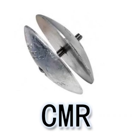 Kẽm Ăn Mòn ZINC Anode hãng MARTYR CMR04, Kích Thước 127mm, Dày 16mmHàng Mới 100%