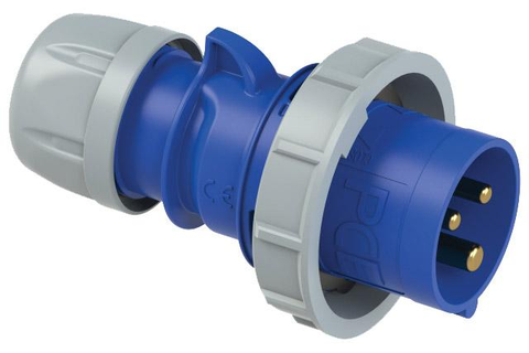 Phích Cắm Điện BALS tiêu chuẩn IP67, PHÍCH CẮM IP44 – 3P – 16A/230VAC, 2126 Bals