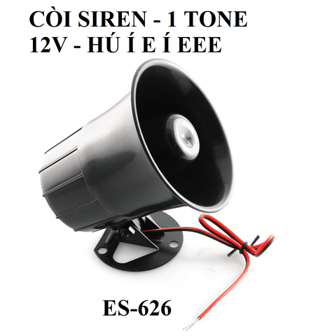 Kèn 12V Siren horn DC12V 20W 6 Tones