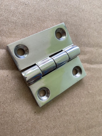 Bản Lề Hình Vuông Kích Thước 50x50mm, Dày 5mm , Chất Liệu inox 316