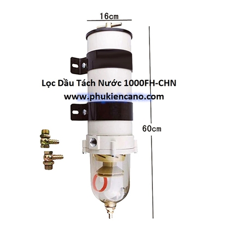 Lọc Dầu Tách Nước 1000FH-CHN/  SL1000FX, Tách Nước Dầu DO cho Xe Tải, Máy Phát Điện, Máy Tàu Thủy