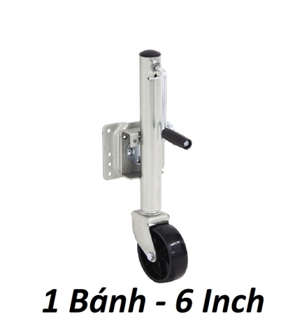 Chân Kéo Trailer 1 Bánh, Chân Bánh Xe Kéo Trailer,Tải Trọng 1200Lbs ~ 540kgs