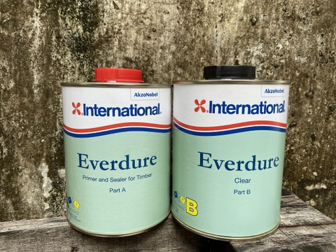Sơn Bảo Quản Gỗ EVERDURE cho Tàu Du Thuyền, Hãng International, Xuất Xứ: NewZealand, Dung Tích 8L/ KIT