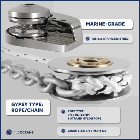 Tời điện 24V DIN766, Cs1200W, Mã C1212C-10MM-24V , Motor 1200W, trọng lượng nâng tối đa 400kg, sức kéo tối đa 1100kg, 1 pha