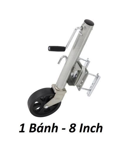 Chân Kéo Trailer 1 Bánh, Chân Bánh Xe Kéo Trailer,Tải Trọng 1200Lbs ~ 540kgs