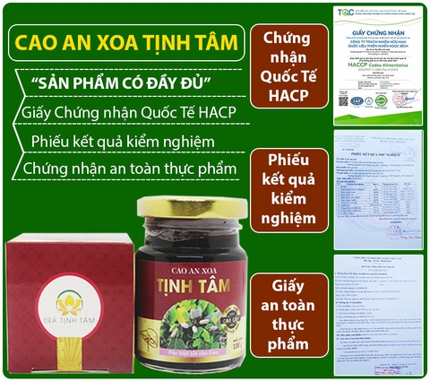 Cao An Xoa quảng trị cao cấp 100%  nguyên chất (hộp 100gr)