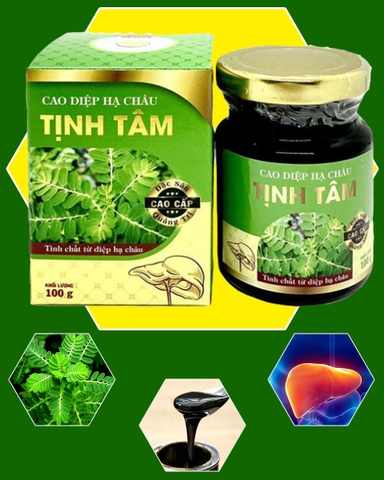 Cao Diệp Hạ Châu Tịnh Tâm cao cấp 100gr