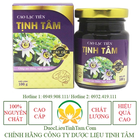 Cao Lạc Tiên quảng trị cao cấp 100% nguyên chất ( hộp 100gr )