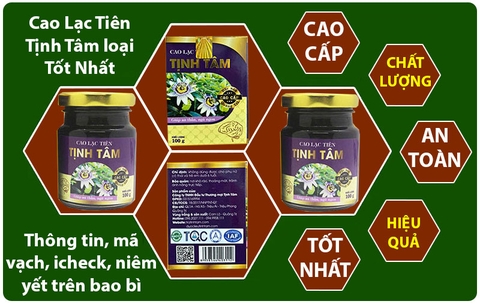 Cao Lạc Tiên quảng trị cao cấp 100% nguyên chất ( hộp 100gr )