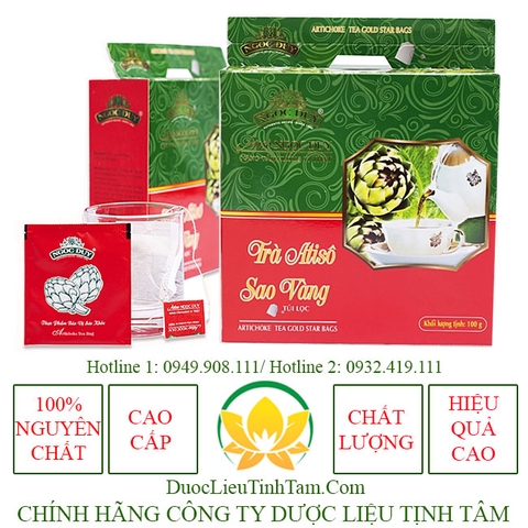 Trà Atiso Time Hộp đỏ 50 túi lọc