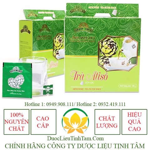 Trà Atiso Túi Lọc Hộp Xanh Classic 50 túi lọc